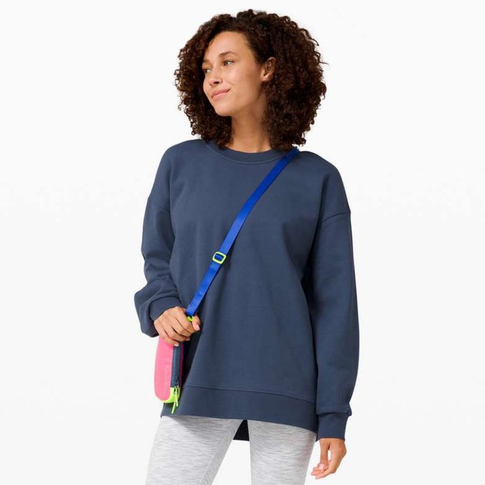 NWOT Lululemon Perfectly Oversized Crew, Iron Blue